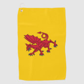 Serviette De Golf Drapeau du comté de Somerset (Devant)