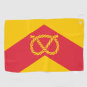 Serviette De Golf Drapeau du comté de Staffordshire (Horizontal)
