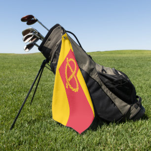 Serviette De Golf Drapeau du comté de Staffordshire