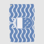 Serviette De Golf Drapeau du comté de Sussex Ouest (Devant)