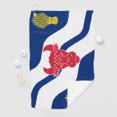Serviette De Golf Drapeau du comté d'Oxfordshire (En situation)