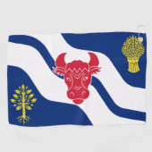 Serviette De Golf Drapeau du comté d'Oxfordshire (Horizontal)