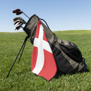 Serviette De Golf Drapeau du Danemark