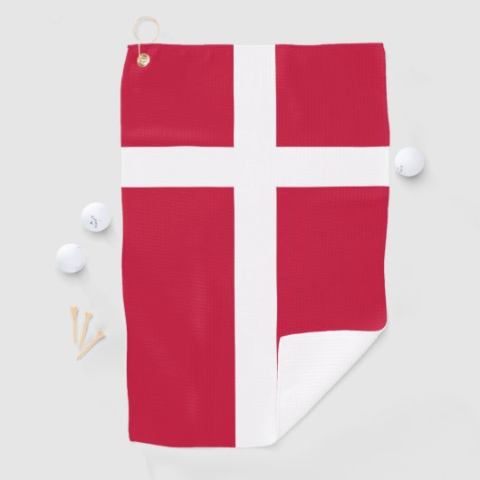 Serviette De Golf Drapeau du Danemark (En situation)