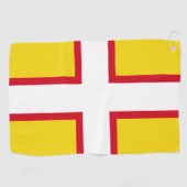 Serviette De Golf Drapeau du Dorset (Horizontal)