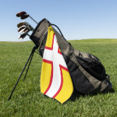 Serviette De Golf Drapeau du Dorset (Vert)