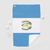 Serviette De Golf Drapeau du Guatemala (En situation)
