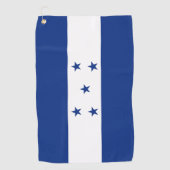 Serviette De Golf Drapeau du Honduras (Devant)