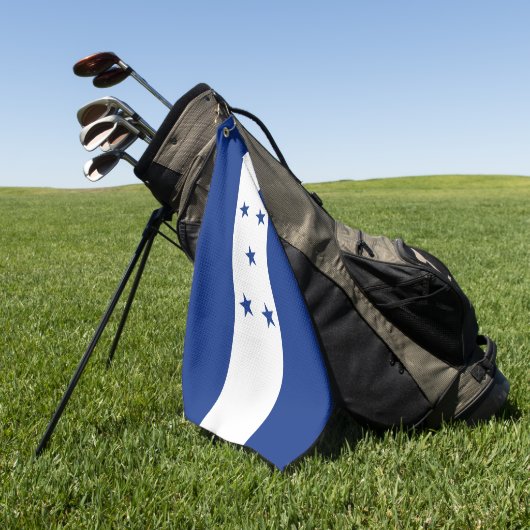 Serviette De Golf Drapeau du Honduras (Vert)