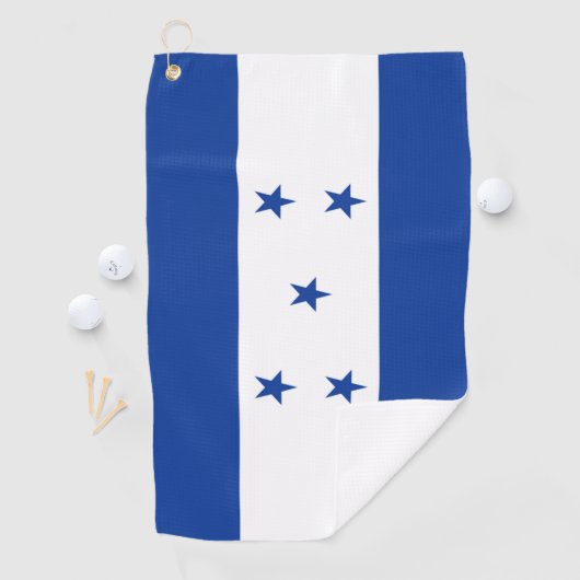 Serviette De Golf Drapeau du Honduras (En situation)