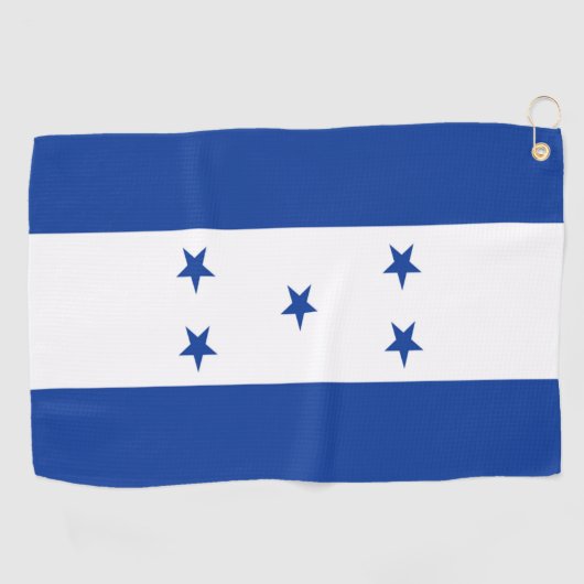 Serviette De Golf Drapeau du Honduras (Horizontal)