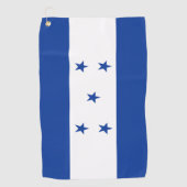 Serviette De Golf Drapeau du Honduras (Devant)
