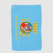 Serviette De Golf Drapeau du Latium (Italie) (Devant)