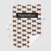 Serviette De Golf Drapeau du Maryland Swag Crabe bleu (En situation)