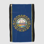 Serviette De Golf Drapeau du New Hampshire (Devant)