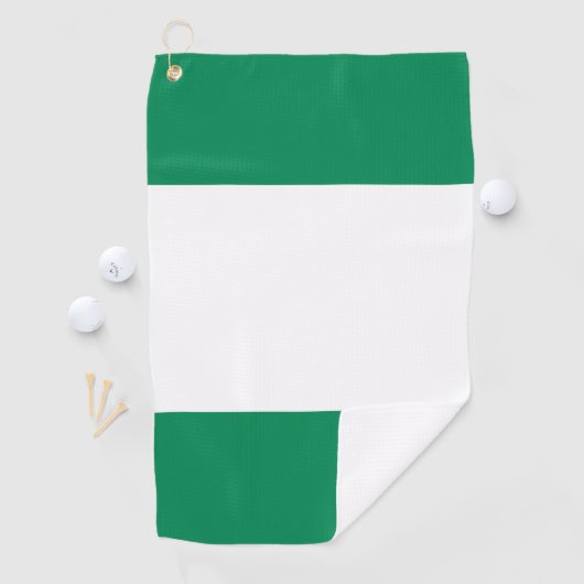 Serviette De Golf Drapeau du Nigeria (En situation)