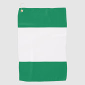 Serviette De Golf Drapeau du Nigeria (Devant)