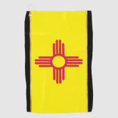 Serviette De Golf Drapeau du Nouveau-Mexique (Devant)