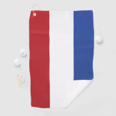 Serviette De Golf Drapeau du Pays-Bas (En situation)