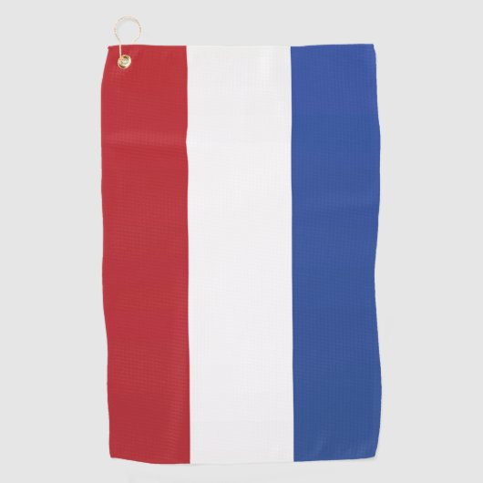 Serviette De Golf Drapeau du Pays-Bas (Devant)