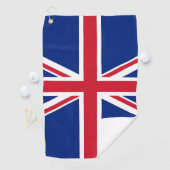 Serviette De Golf Drapeau du Royaume-Uni (En situation)