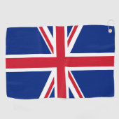 Serviette De Golf Drapeau du Royaume-Uni (Horizontal)