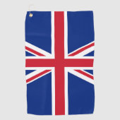 Serviette De Golf Drapeau du Royaume-Uni (Devant)