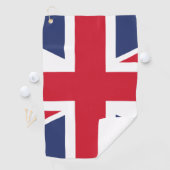 Serviette De Golf Drapeau du Royaume-Uni (En situation)
