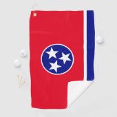 Serviette De Golf Drapeau du Tennessee (En situation)