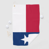 Serviette De Golf Drapeau du Texas (En situation)