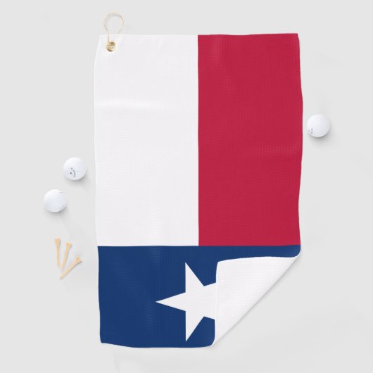 Serviette De Golf Drapeau du Texas (En situation)