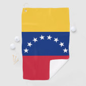 Serviette De Golf Drapeau du Venezuela (En situation)