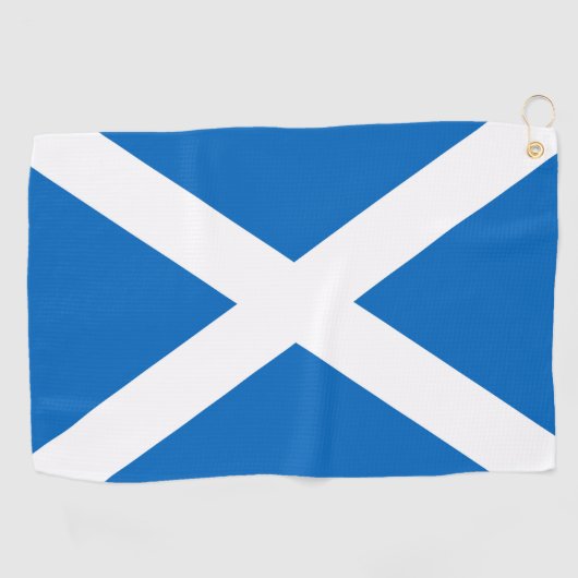 Serviette De Golf Drapeau écossais Golf Towel (Horizontal)