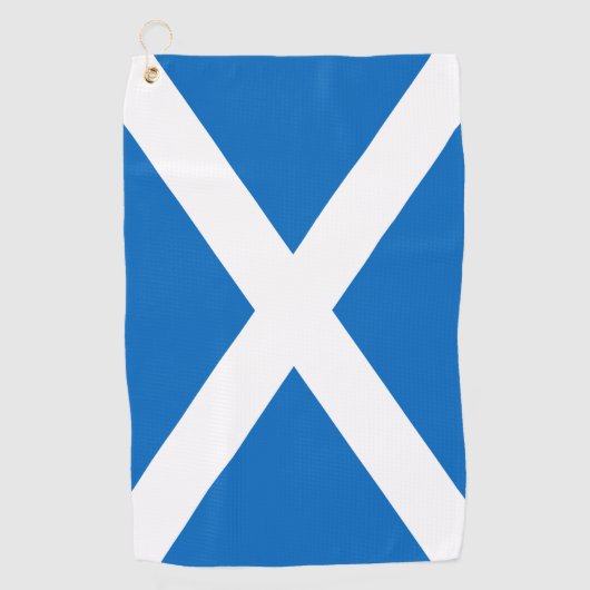 Serviette De Golf Drapeau écossais Golf Towel (Devant)