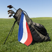Serviette De Golf drapeau français (Vert)