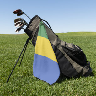 Serviette De Golf Drapeau Gabon