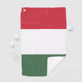 Serviette De Golf Drapeau hongrois (En situation)