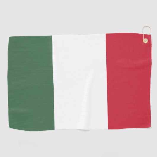 Serviette De Golf Drapeau hongrois (Horizontal)