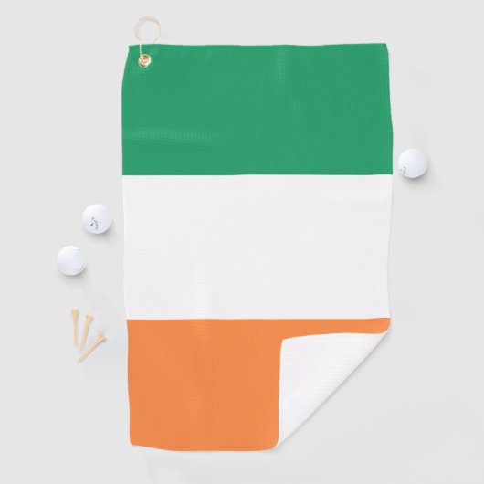 Serviette De Golf Drapeau irlandais (En situation)