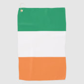 Serviette De Golf Drapeau irlandais (Devant)