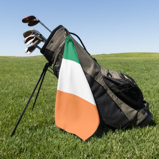 Serviette De Golf Drapeau irlandais (Vert)