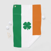 Serviette De Golf Drapeau irlandais Patriotique Irlande Drapeau Luck (En situation)