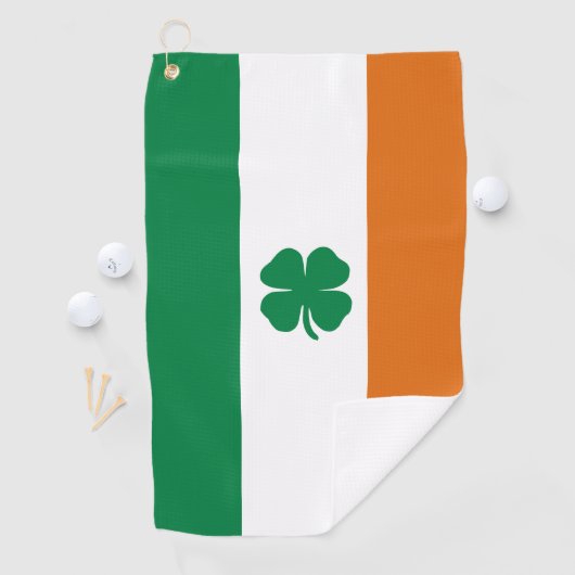 Serviette De Golf Drapeau irlandais Patriotique Irlande Drapeau Luck (En situation)