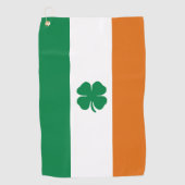Serviette De Golf Drapeau irlandais Patriotique Irlande Drapeau Luck (Devant)