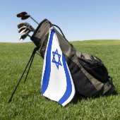 Serviette De Golf Drapeau Israël (Vert)