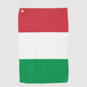Serviette De Golf Drapeau italien (Devant)