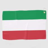 Serviette De Golf Drapeau italien (Horizontal)
