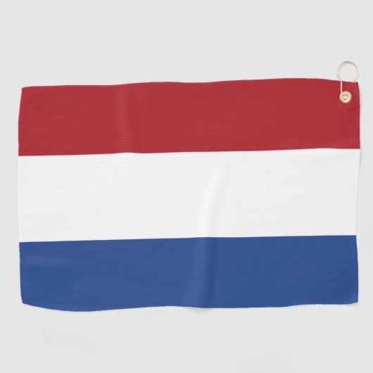 Serviette De Golf Drapeau Pays-Bas gtcnt (Horizontal)