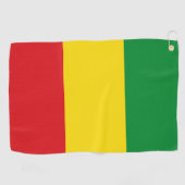 Serviette De Golf Drapeau rastafarien Rasta Ethiopie (Horizontal)