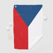 Serviette De Golf Drapeau République tchèque (En situation)